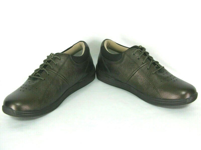 Drew Tulip Shoes 10.5N Comfort Flat Oxford Orthotic Brown  display picture 1