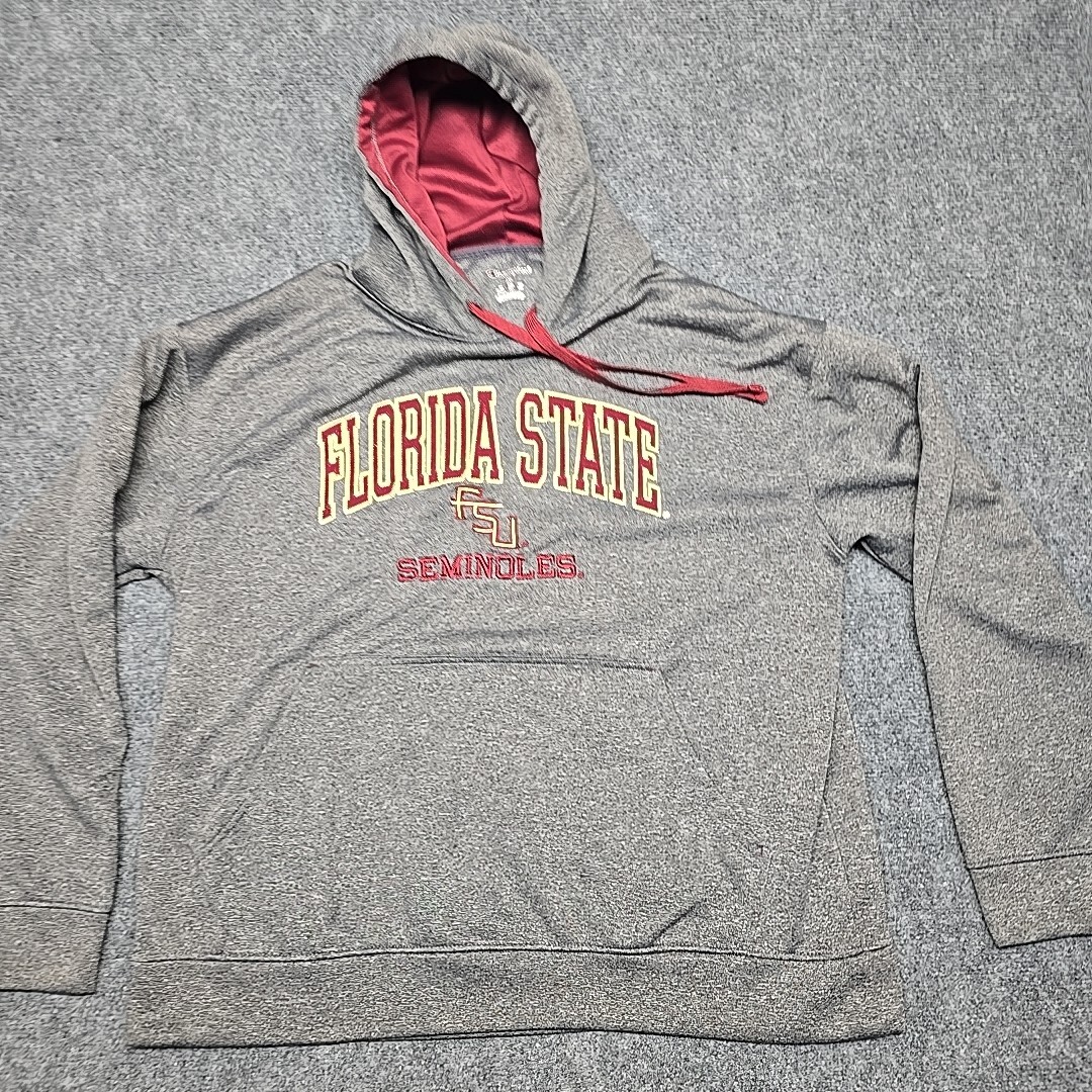 Champion Sweatshirt Mens XL 46/48 Hoddie Drawstring Florida Champion Sweatshirt Mens XL 46/48 Hoddie Drawstring Florida
