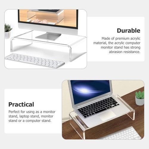 Elevator Office Miss Laptop Stand Holder Monitor Risers for Desks - Afbeelding 3 van 12