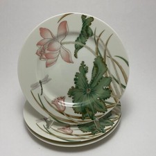 Fitz and Floyd Lotus Garden Salad Plates | 7....