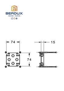 HANSA Verlangerungssatz 15 mm, Blue Box - 59914182