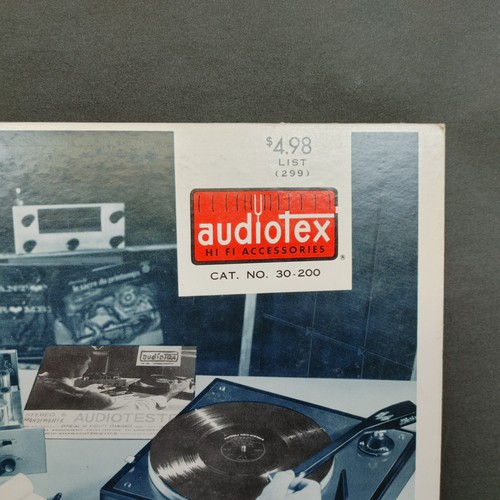 Vintage Audiotex Audio Tester Record Player Stereo Monophonic Vinyl 30-200 Nice - Picture 2 of 14