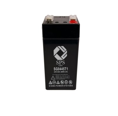 4V 4.5Ah replacement battery for B10326 Baxter Flo-Gard 6200 Infusion Pump   1pk