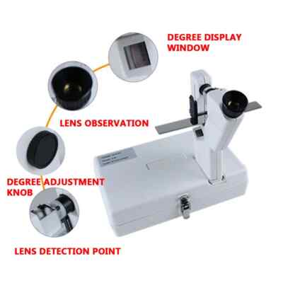 Eyeglasses Measuring Degree Equipment Cp-1 Foreign Trade Focus Meter Handheld