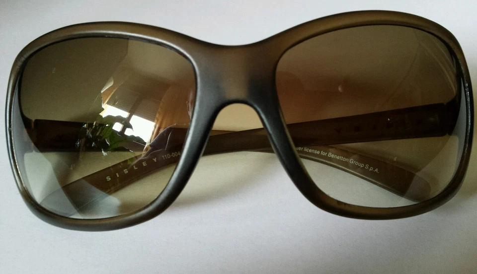 OCCHIALI DA SOLE DONNA SISLEY,VINTAGE STYLE,UV110S,UV100%,SUN GLASSES,MADE ITALY Foto 2 de 4