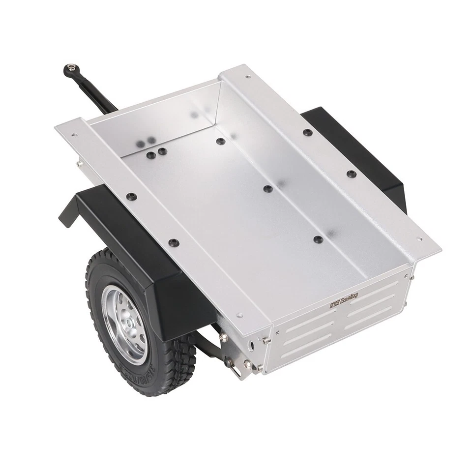 KYX DIY Upgrade Aluminum alloy flat Small Trailer for 1/10 Axial SCX10 D90 - Image 2 of 4