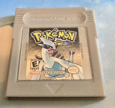 Pokemon Silver Nintendo Game Boy Advance Color Game Genuine New Battery