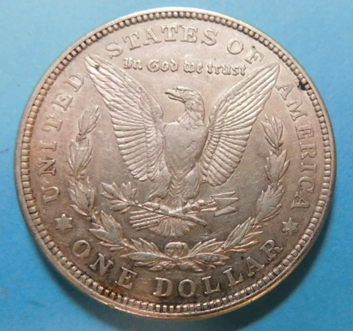 1921 MORGAN Silver Dollar X-Fine to an AU push?