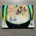 2024-25 Panini Immaculate Zion Williamson Clutch Time On Card Auto Emerald #/5