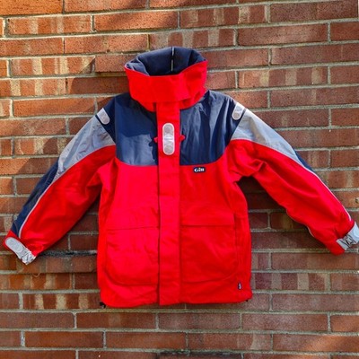 Gill OS2J Key West Offshore Sailing Jacket, Womens Size 8, Red, Excellent