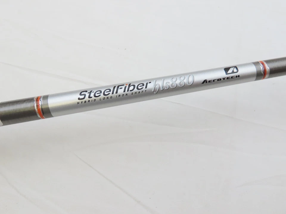 LH Mizuno Pro Fli-Hi 4 Hierro Fibra de Acero hls880 F4 Flex Rígido Varilla de Grafito Foto 4 de 4