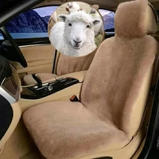 Real Genuine Sheepskin Seat Covers for Cars SUV Trucks Van RV Front Seats Sheeps