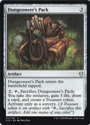 Dungeoneer's Pack Commander Legends: Battle for Baldur's Gate Regular NM 312 CLB