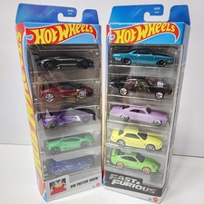 Hot Wheels 2- 5 Pack Lot Fast  Furious  HW Motor Show