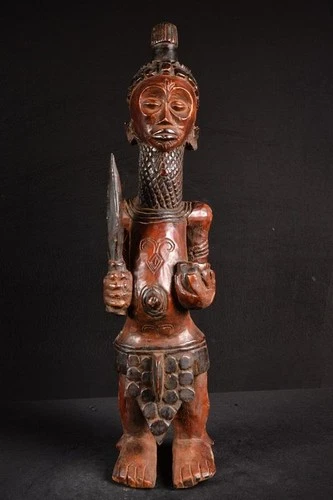 Lulua Africana DR Kongo Africa Afrique 1836 Figure