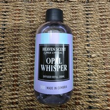 Wax Lyrical Heaven Scent (200ml) Opal Whisper Diffuser Refill Pear, Violet,Musk 