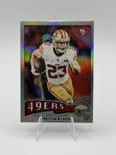 2025 Topps Chrome NFL - Christian McCaffrey #1975-29 Throwback Refractor 49ers
