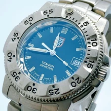 Luminox SEALs Series 3600 Quartz Watch Black Dial 44mm Date 200M