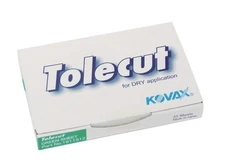 KOVAX Tolecut 191-1512 70 x 114 mm 2000 Grit Green Dry Sanding Sheet (25/Box)