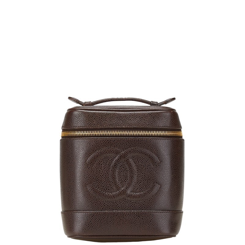 Chanel Coco Mark Vanity Bag in Brown 287695
