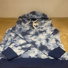 Chubbies The Far Out Hoodie Blue Tie Dye Men’s Small