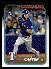 2024 Topps All-Star Game Parallel - TEXAS RANGERS Team set w/ Evan Carter RC