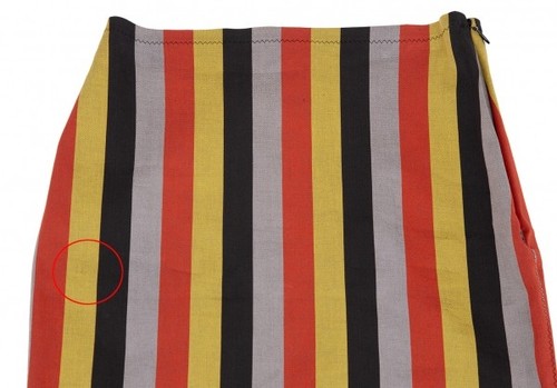Jean-Paul GAULTIER FEMME Stretch Cotton Stripe Skirt Size 40(K-116183) - Picture 3 of 12