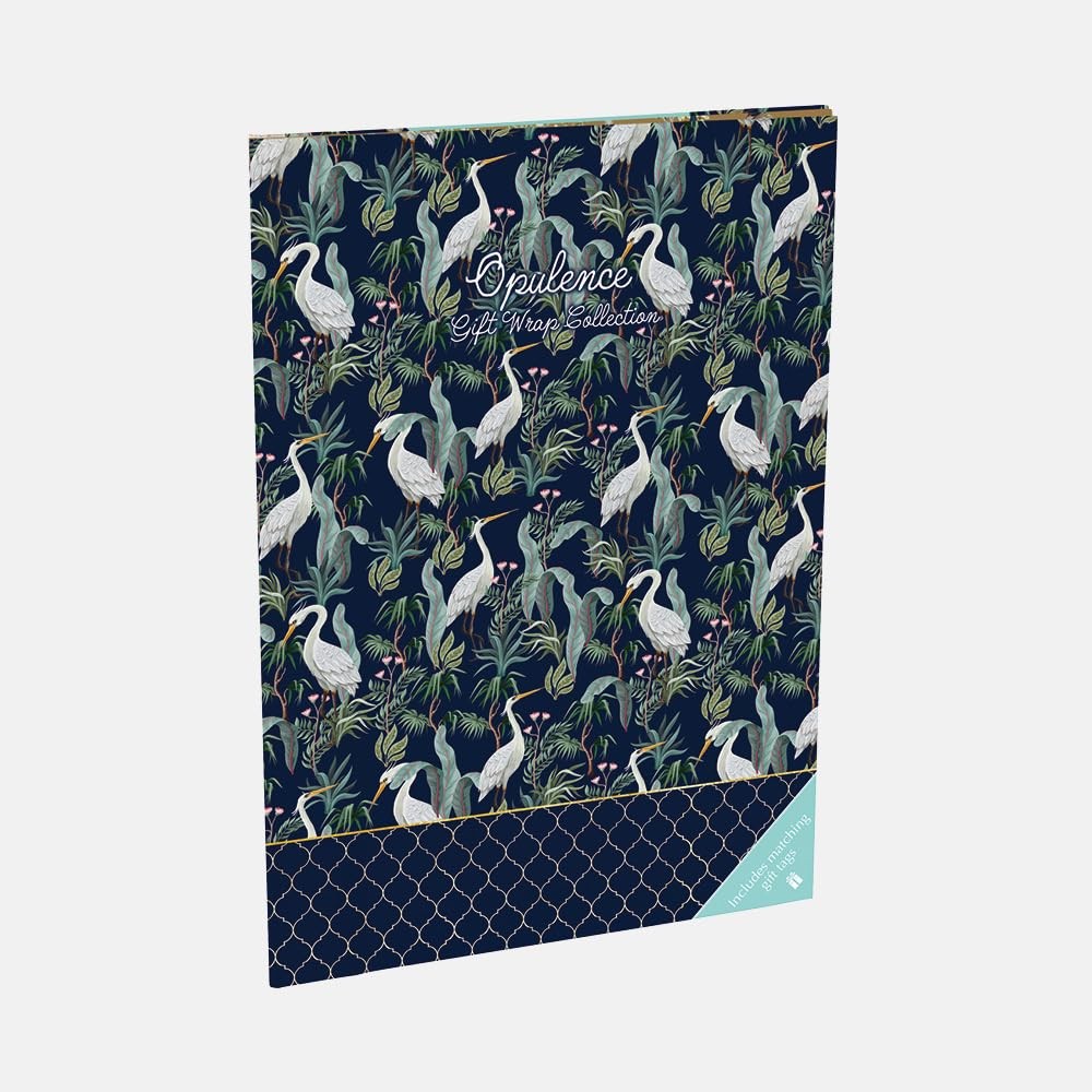 Gifted Stationery Company Gift Wrap Collection – 10 Premium Decorative Wrapping