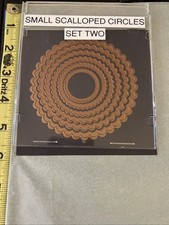 Spellbinders NestAbilities Small Scalloped Circles Set Two Set Of Six Die Cuts