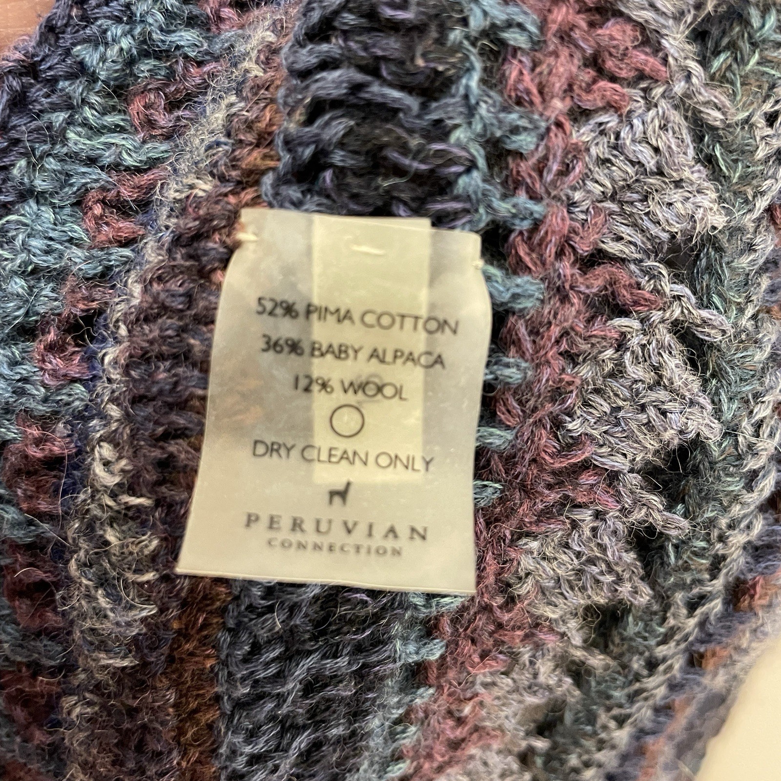 Peruvian Connection Button Lace Knit Cardigan,  B… - image 8