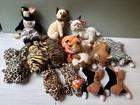 ✨Vintage Ty Beanie Babies Cat Cats Only Lot Of 14