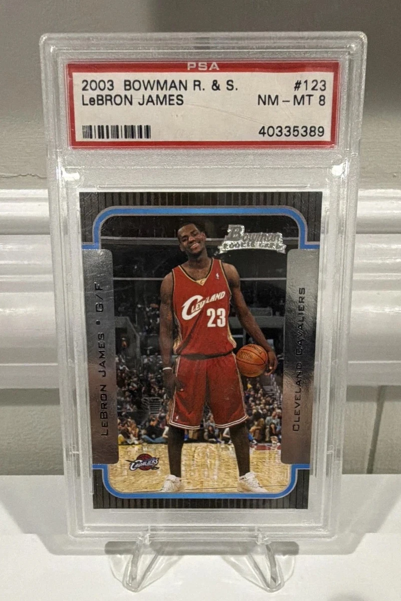 LeBron James Basketball Grade 8 Rookie Sports Trading Cards