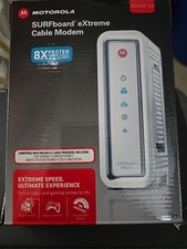 Motorola ARRIS SURFboard SB6141 DOCSIS 3.0 Cable Modem White 400 Series