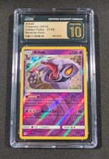 Pokemon Card Reverse Holo Arbok 27/68 CGC 10 PRISTINE Hidden Fates