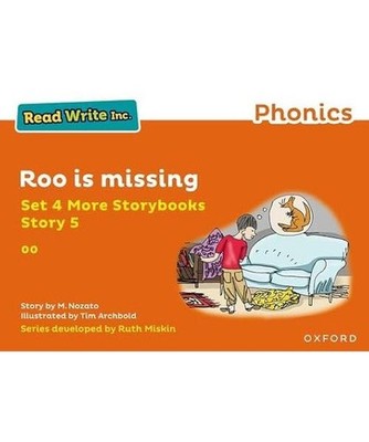 Read Write Inc Phonics: Orange Set 4 More Storybook 5 Roo is missing, Miskin; Be