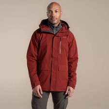 Craghoppers Lorton II Waterproof Jacket BREATHABLE IN RED JASPER