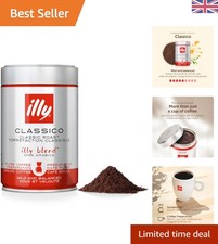 100% Arabica Classico Ground Coffee 250g - Ideal for Filter/Cafetiere Use 35.80 per kilo