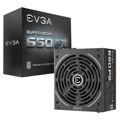 EVGA SuperNOVA 650W P2 80PLUS Platinum (C-5) MSRP $180