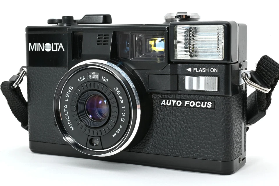 【 MINT w/ Strap&Case 】Minolta Hi-Matic AF2 Point & Shoot 35mm Film Camera JAPAN - Image 3 of 4