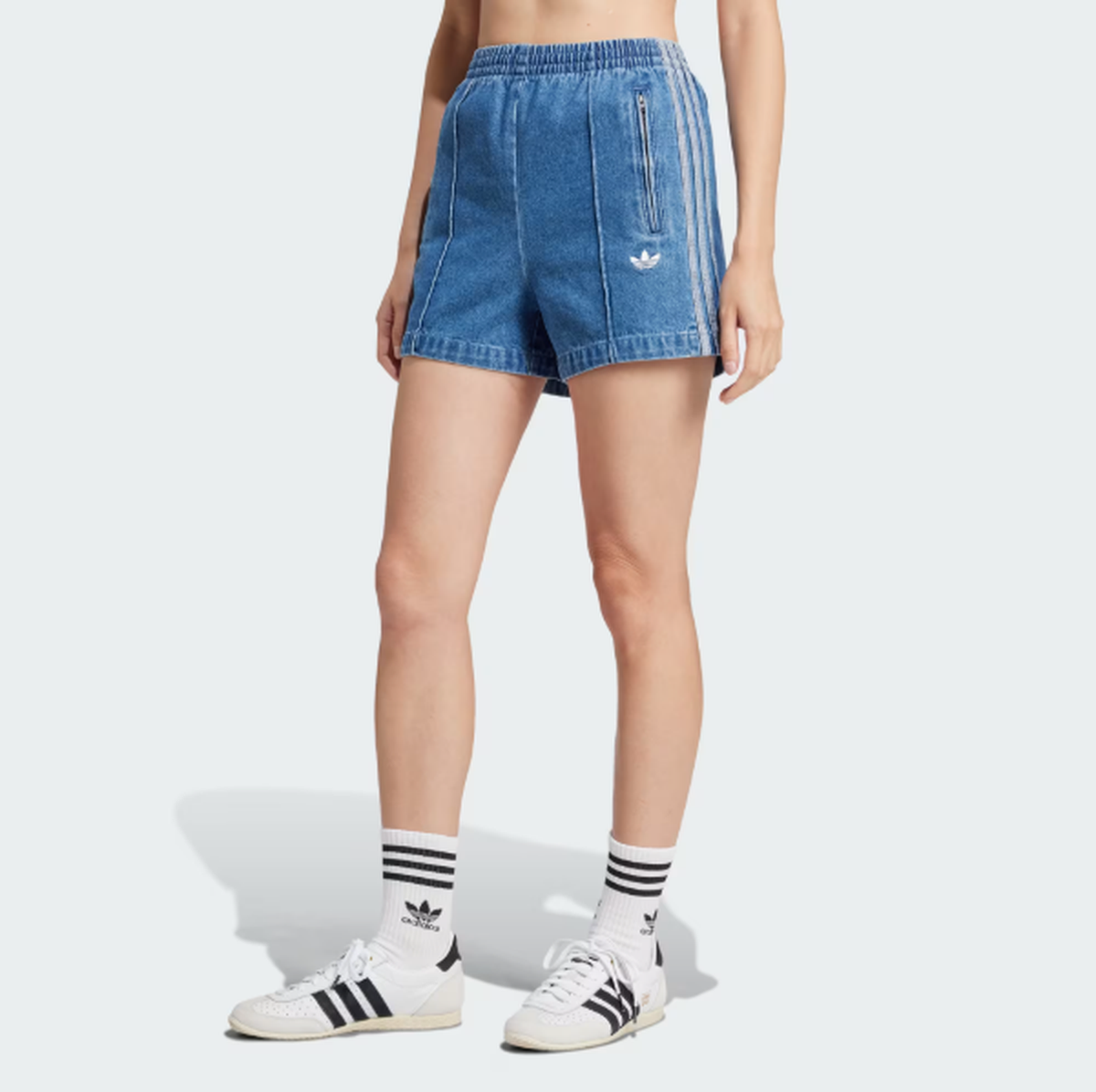 ショートパンツ  / TREFOIL LOGO LOOSE FIT DENIM adidas Adicolor Denim Firebird Shorts JD2562 – Indigo Denim | eBay