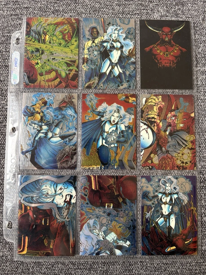 1994 LADY DEATH Chromium 100 card set - Image 4 of 4