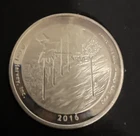 2016 GUY HARVEY SNOOK LINE DANCE 1 OZ .999 FINE SILVER ROUND GEM BU