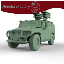 SSMODEL 1:1250 Russia 9P163-3 Kornet-Em Armoured Vehicle 6pcs