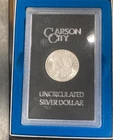 UNCIRCULATED 1884 Carson City Morgan Silver Dollar-Box
