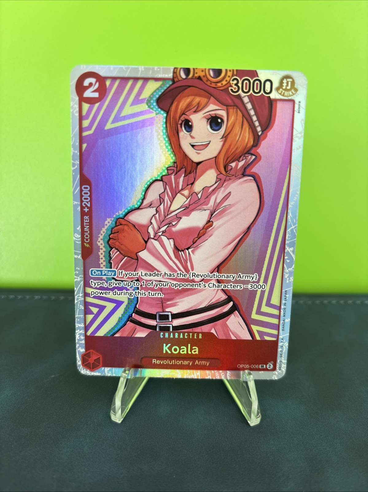 One Piece Koala OP05-006 SR Awakening Of The New Era