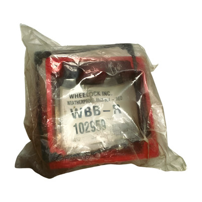 Wheelock WBB-R Red Waterproof Outdoor Back Box, 102959, 1500114 *Free Shipping*