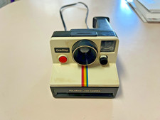 Polaroid Land Camera One Step Rainbow, GUC, motor works