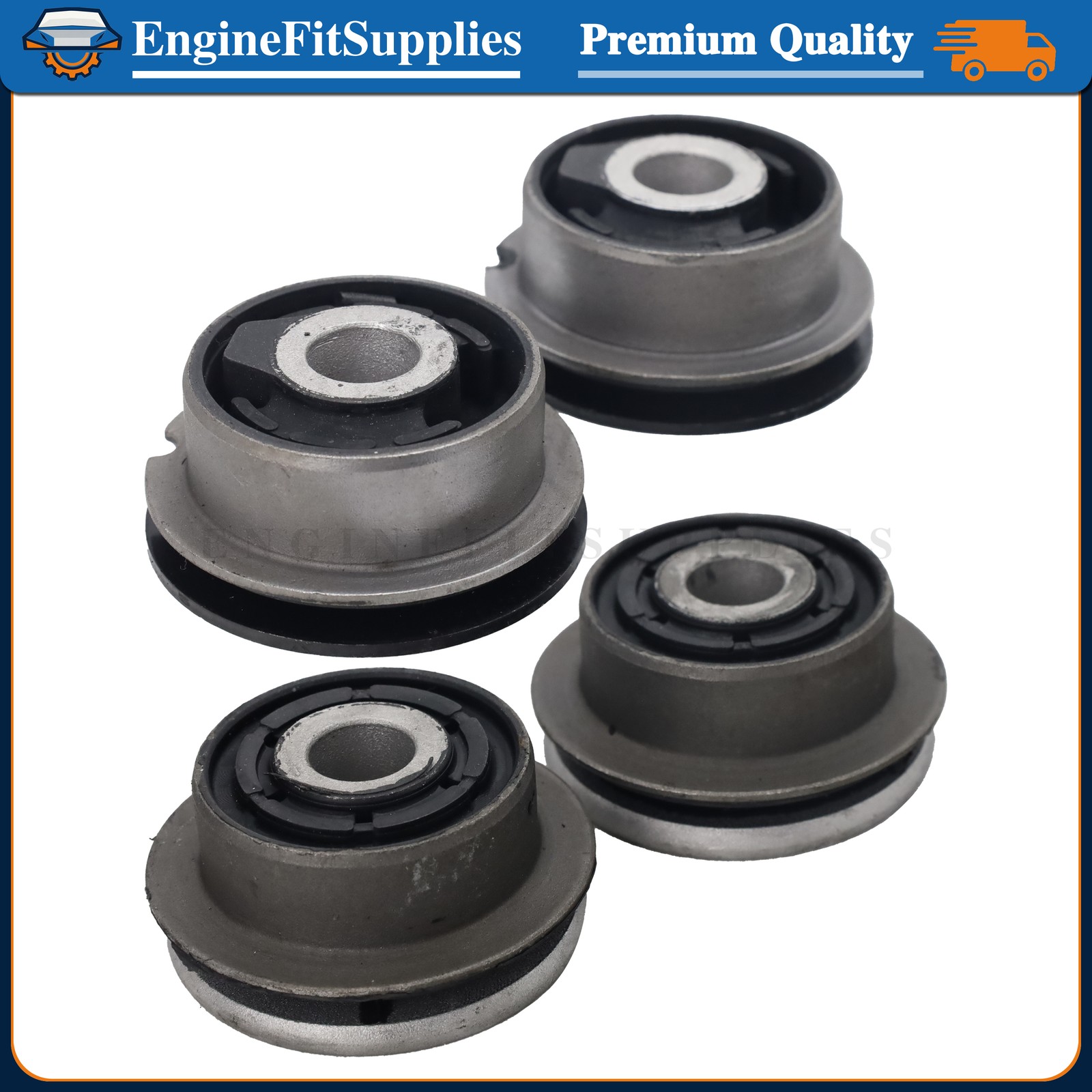 Maserati Quattroporte 2009-2013 Front Upper Control arm bushings 4 pcs P/N 980139889