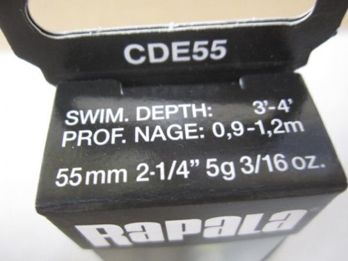 Rapala Countdown Elite Cde55 Oikawa fishing lures - Picture 4 of 4