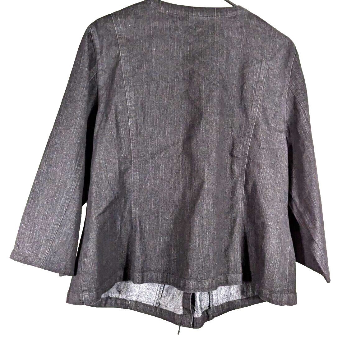 Ruby Rd Woman 16W embellished jacket preowned - image 4